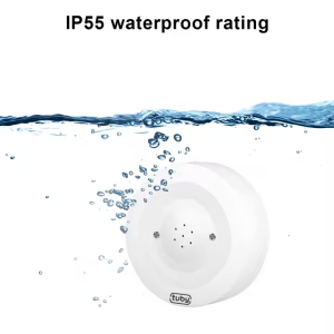 TUBY WiFi Water Leak Detector – No Hub Required, Easy Installation Smart Sensor for Home, Basement, Kitchen, Bathroom – Moisture Sensor, Wireless, IP55 80dB Alarm Flood Sensors